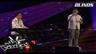 Justin & Jeremy Garcia - Story of My Life(One Direction) - The Voice 2024 - Blind Auditions