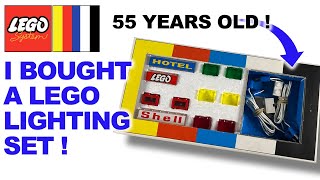 I bought a 55 year old Lego Vintage Lighting Set