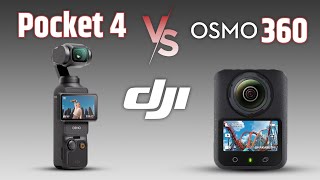 DJI OSMO POCKET 4 & OSMO 360 - R.I.P Insta360!