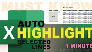 HOW TO AUTO HIGHLIGHT SELECTED LINE