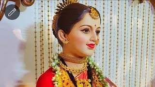 महालक्ष्मी डेकोरेशन ||महालक्ष्मी सजावट डेकोरेशन ||Mahalaxmi decoration||#mahalakshmi|| #mahalaxmi