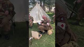 Whittington Castle reenactment weekend multi period #reenactment #militaryhistory #castle