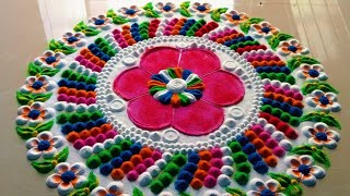 Top 2🪔 Rangoli Designs For Diwali/Diwali Rangoli/Navratri special rangoli designs/rangoli designs