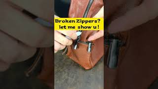 Old Factory Crafter shows how to repair the broken zippers!!!