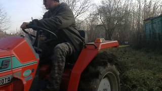 Kubota ZL-185 próby w terenie po naprawie przedniego mostu