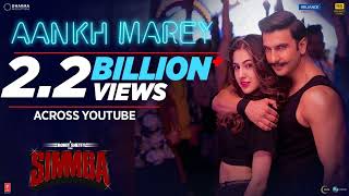 SIMMBA Aankh Marey  Ranveer Singh, Sara Ali Khan  Tanishk Bagchi,Mika Singh,Neha Kakkar, Kumar S