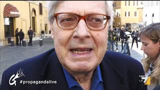 #Propaganda live - Vittorio Sgarbi i social e le battaglie