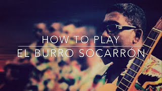 How To Play 'El Burro Socarrón' on Tres Cubano | Tresero Oliver Poll | GCE Tuning | Cuban Tres