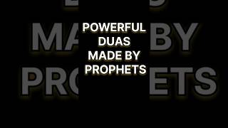 You must learn this powerful dua's made by our Prophets.#powerfulduas#dua #duaa