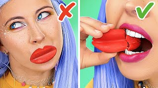 HUGE Candy Lips?! We Tried It!🍬😱