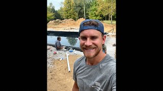 Live! Fiberglass Pool Installation (Plumbing and lights?