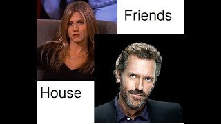 House M.D. Hugh Laurie as guest star in "Friends"