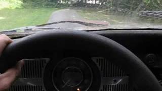 VW Beetle 4x4 V8 4 wheel burnout