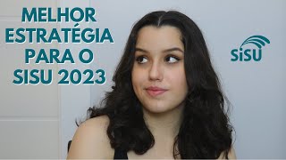 A MELHOR ESTRATÉGIA para o SISU 2023 | Enem e Vestibulares | Ellen Camily