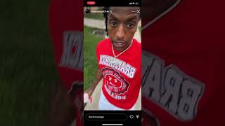 Rico reckless Reacts To FBG Duck cousin Rooga Boxing match