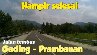 Jalan Tembus Prambanan ruas Gading - Ngalang