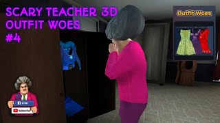 Scary Teacher 3D/OUTFIT WOES/MERUSAK BAJU PESTA GURU/Level 4/Bölüm 4