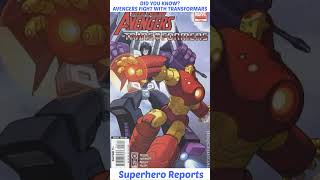 Did you know? Avengers vs Transformers #shorts #avengers #transformers