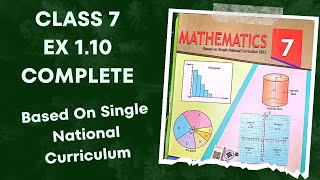 Class 7 Ex 1.10 Complete | Based on Single National Curriculum