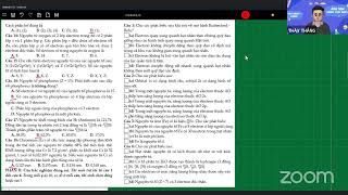 [HOÁ 10] Học Hoá Online Qua Zoom Cùng Thầy Thắng (BUỔI 25)