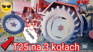 HIT‼️Tego jeszcze nie było✖T25 na 2 kołach🚜