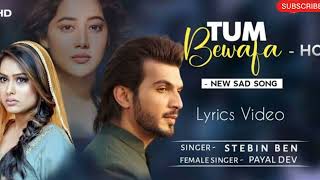 Tum Bewafa Ho (Official Video) Payal Dev | Stebin Ben | Tum bewafa ho sab jante lo-fi music 2024