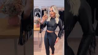 Shiny Leggings Fashion Hacks | How To Go Viral in Leather Leggings Outfits