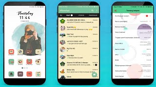 UPDATE TEMA DD YU MIUI 10 || JAM DI TENGAH, TEMBUS WA, IG, YOUTUBE & SEMUA APLIKASI BAWAAN