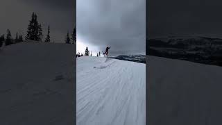 Skiing hospital flip #hospital #skiing #shorts