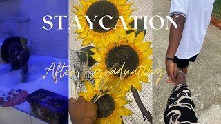 STAYCATION AFTER GRADUATING FROM NDU 💕💫#nigeria #vlog #graduating#univlogs #bayelsa #lifeafter