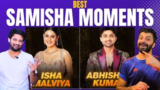 Samisha Cute Moments | Isha Malviya and Abhishek Kumar | Bsn Reaction aka Khali Dimagh