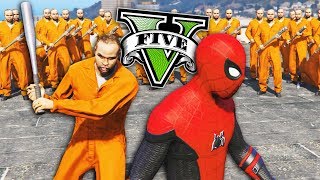 1 vs 200 ! (Mod Spiderman GTA 5)