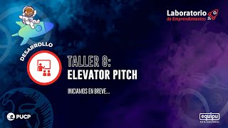 Taller 8 - Elevator Pitch