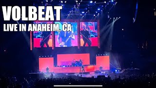 VOLBEAT - LIVE IN ANAHEIM, CA - 3/3/22 (FULL SET!)