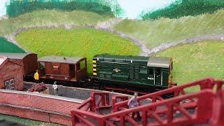 Hornby Class 08 running passenger and freight running session @gizmo videos request