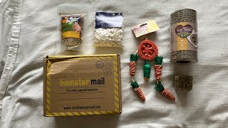 Hamster Mail May Box Unboxing