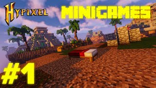 MINECRAFT BEDWARS i SKYWARS na serwerze HYPIXEL