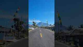 Gunung Merapi lagi Cerah2nya