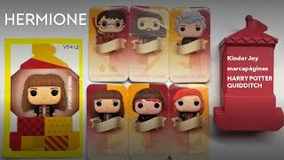 HERMIONE marcapáginas Funko Pop HARRY POTTER QUIDDITCH Nueva Colección Kinder Joy Funko Pop 2024