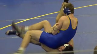 197 lbs Austin Amos (Liberty) v. Brandyn Whitacre (Alfred State) Wrestling