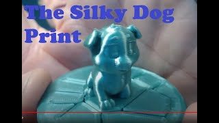 The Silky Dog Test Print on FLSun Delta Printer