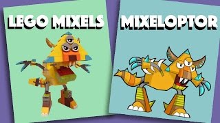 LEGO Mixels - Mixeloptor - Stop Motion Build (How to Build)