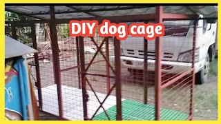 Paano gumawa ng cage sa ating aso DIY / How to make dog cage