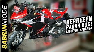 All New Honda CBR 150R tipe ABS Hitam Merah 2021