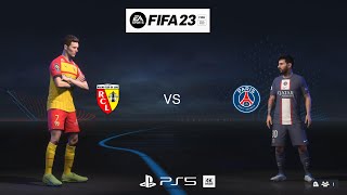 FIFA 23 PS5 Gameplay | Lens vs PSG | LIGUE 1 | 4k[60FPS]