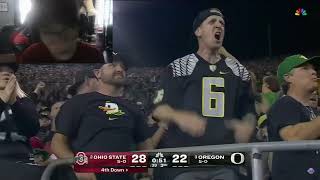 DENZEL BURKE PUT THE FRIES IN THE BAG!!! Leach reacts To #2 Ohio State VS #3 Oregon Ducks Week7!