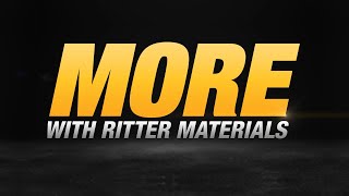 MORE with Vermeer: Ritter Materials