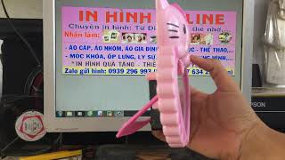 Đồng hồ báo thức in hình