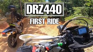 First real rip on the DRZ440E | Kawasaki Klx400 recovery