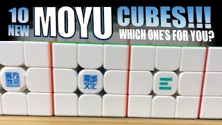 MoYu Weilong V9 vs YS3M vs RS3M Super MEGA Comparison! | ALL YOU NEED TO KNOW